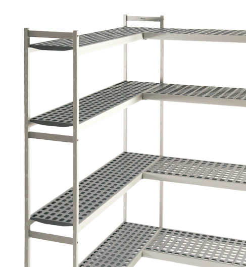 Estanterías inoxidables en duralinox serie Standard