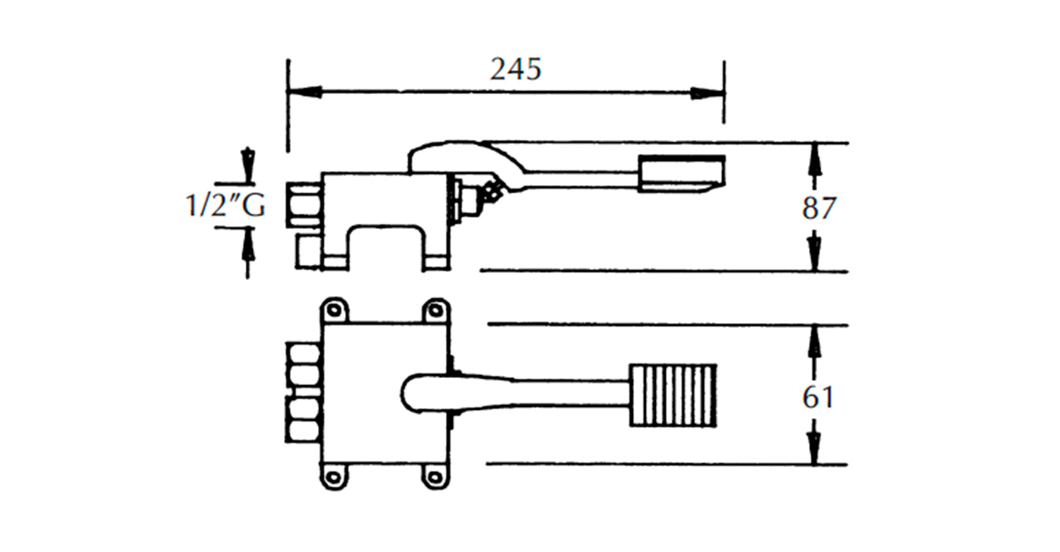 Grifo pedal automezclado [GR.132]
