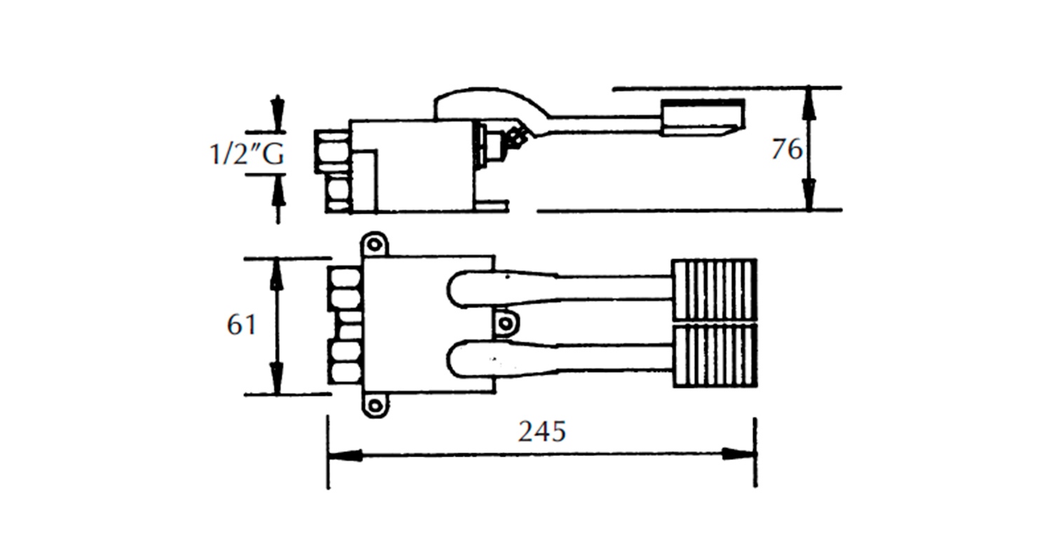 Grifo pedal doble [GR.133]