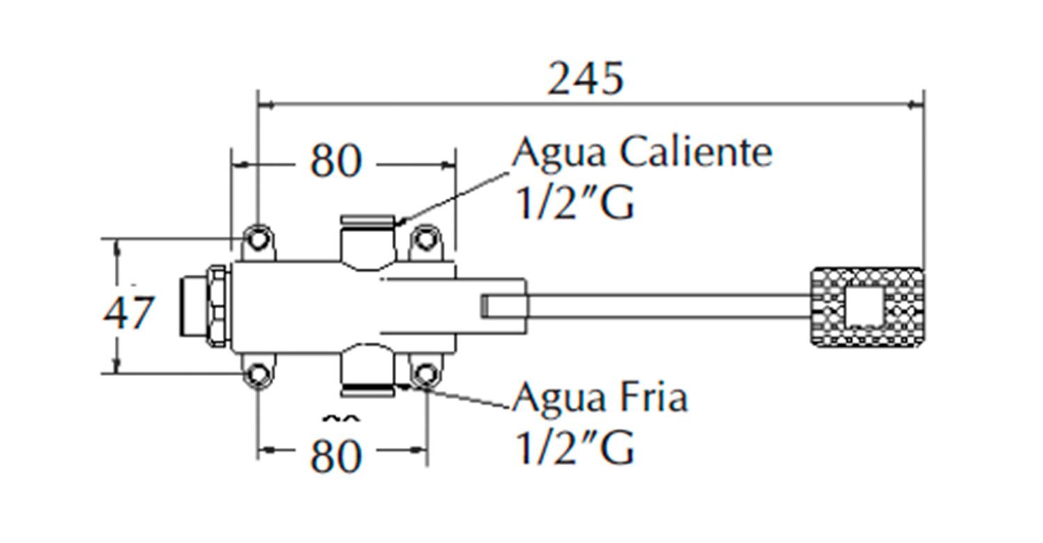 Grifo pedal automezclador serie ECO [GR.139]